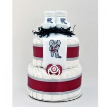 Alabama Baby Layette 2-Tier Diaper Cake 