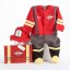 Big Dreamzzz - Baby Firefighter Two-Piece Layette Set in Firefighter-themed Gift Box